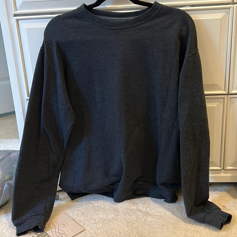 Dark Grey crewneck sweatshirt